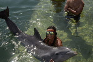 swimming-with-dolphins---enjoying-the-dolphins